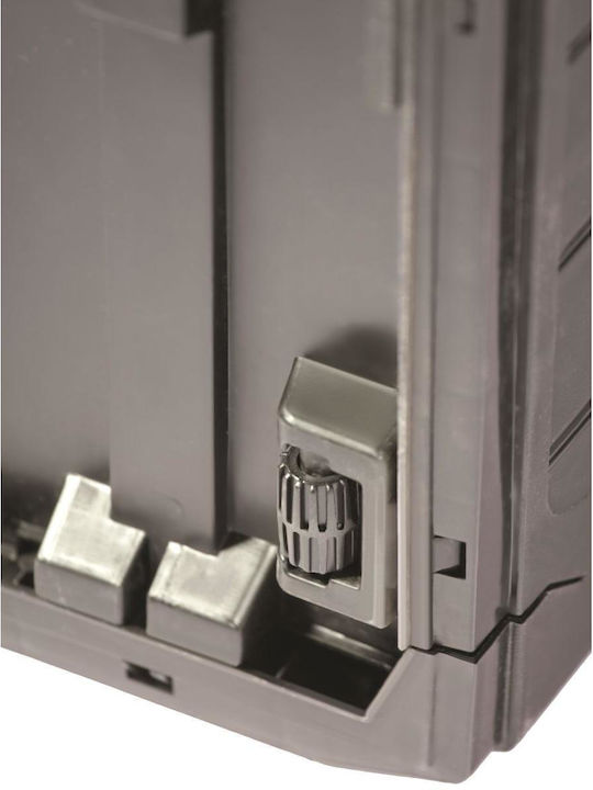 Prosperplast Außenlagerbox Plus Umbra Kunststoff 290Es Braun L114xB47xH59.4cm