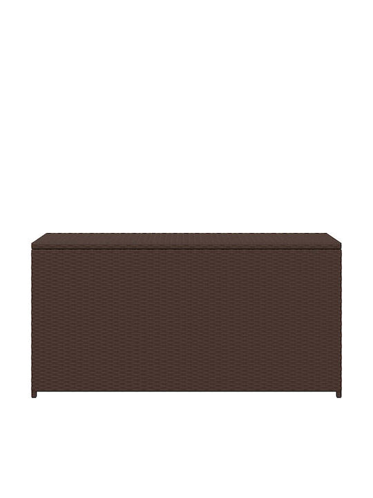 vidaXL Outdoor Storage Box Brown L120xW50xH60cm