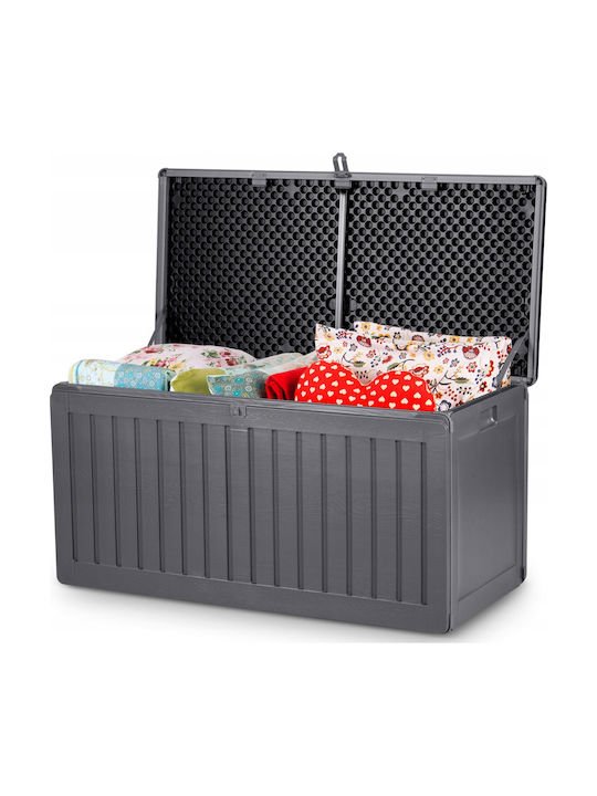 Plonos Außenlagerbox Kunststoff 270Es Gray L109xB51xH55cm