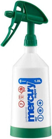 Kwazar Mercury Super Cleaning Pro+ 360˚ Ψεκαστήρι Άμεσης Πίεσης Πράσινο 1000ml Kwazar Mercury Super Cleaning Pro+ 360˚ Ψεκαστήρι Άμεσης Πίεσης Πράσινο 1000ml