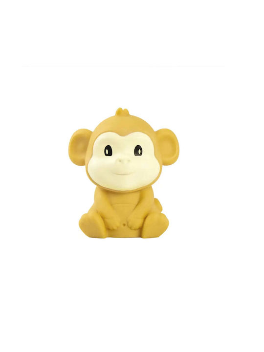 Dhink Lămpă De Veghe Pentru Copii Led Monkey Cu Baterii Galbenă