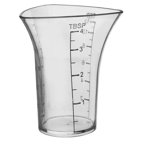 Γυάλινη Μεζούρα Κουζίνας 60ml