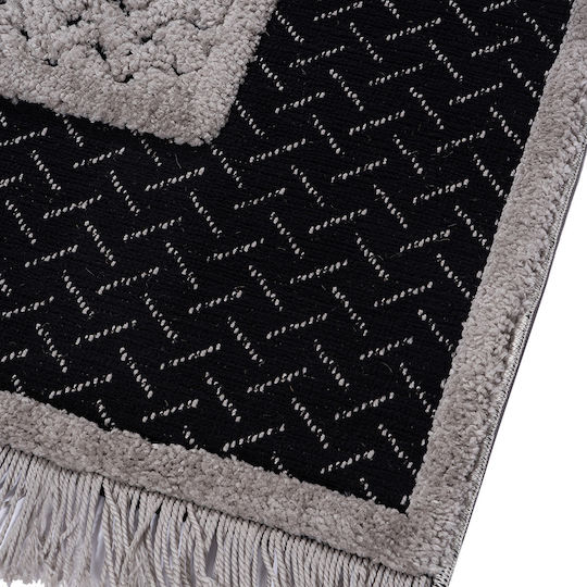 Beauty Home Noir Art 9436 Modern Bedroom Rugs Set Black / Black 9436-ΣΕΤ 3pcs