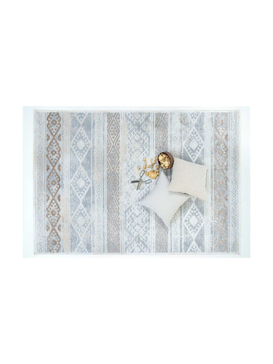 Ezzo Modern Bedroom Rugs Set Dark Grey 12-8795AH9 3pcs