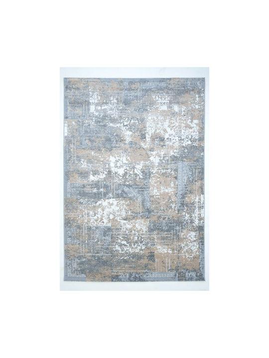 Ezzo Modern Bedroom Rugs Set Gray 12-9680BCD 3pcs