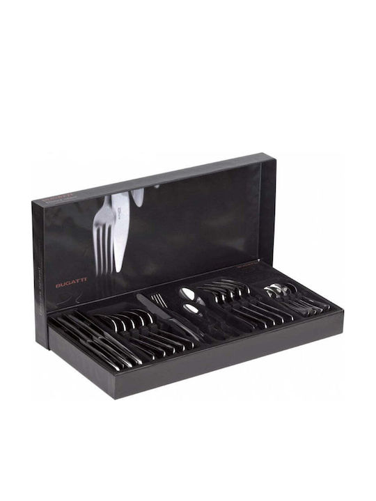 Bugatti Set De Tacâmuri Din Oțel Inoxidabil Galbene 24 Bucăți Arcam-s5450