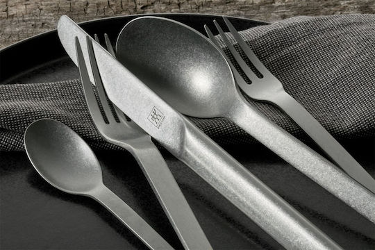 Zwilling J.A. Henckels Ножове И Вилици Неръждаема Стомана 18/10 Сребърни 30 Бройки