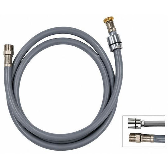 Σπιράλ Ντουζ 150cm 1/2" 15x1 PVC Γκρι 332m 1512150 Remer Σπιράλ Ντουζ 150cm 1/2" 15x1 PVC Γκρι 332m 1512150 Remer