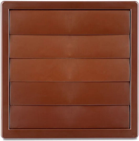 AirRoxy Περσίδα Εξαερισμού 17x170cm Τετράγωνη Βαρύτητας