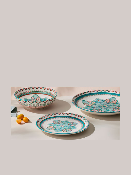 Maxwell & Williams Pelagie Blue Porcelain Dinnerware Set 12pcs