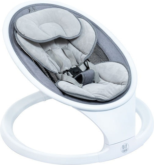 Buf Boof Relax Electric pentru Bebelusi Leagan cu Muzica Gri