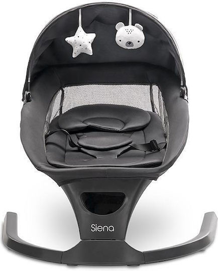 Lorelli Elektrische Babywippen & Schaukelstühle Siena mit Musik Schwarz