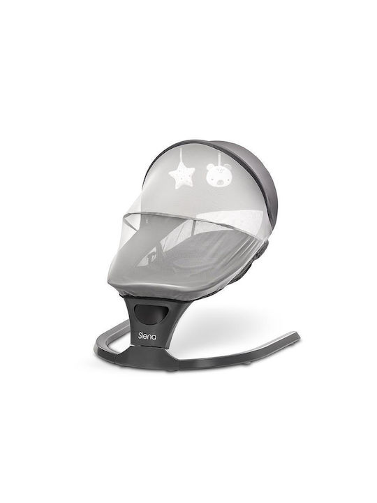 Lorelli Balansoar Electric Relax Bebe Leagăn Siena cu Muzică Negru