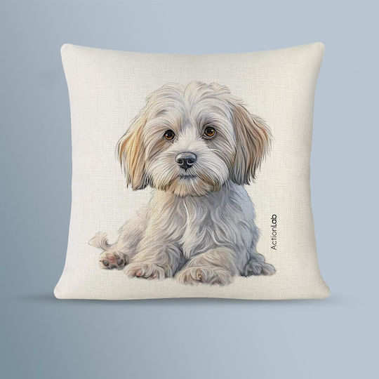 Action Lab Pillow Maltese 40x40x10cm