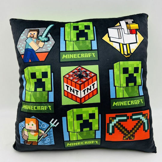 Mojang AB Pernă Decorativă Pentru Copii Verde 38x38cm