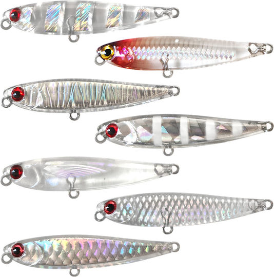 Artificial Soul Lures Ghostler Micro 50s 5.5cm 5 Gr #06 Iridescent Flash