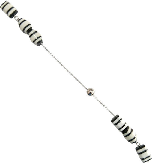 Kalliopi Silver Begleri Din Vinil Lungime 2 Cm