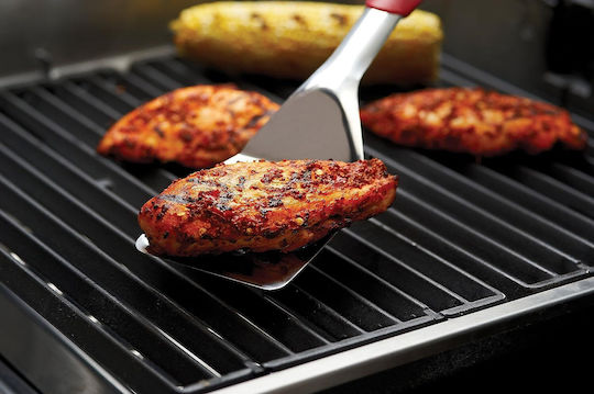 GrillPro Σπάτουλα Grill Τρυπητή από Μέταλλο 40cm