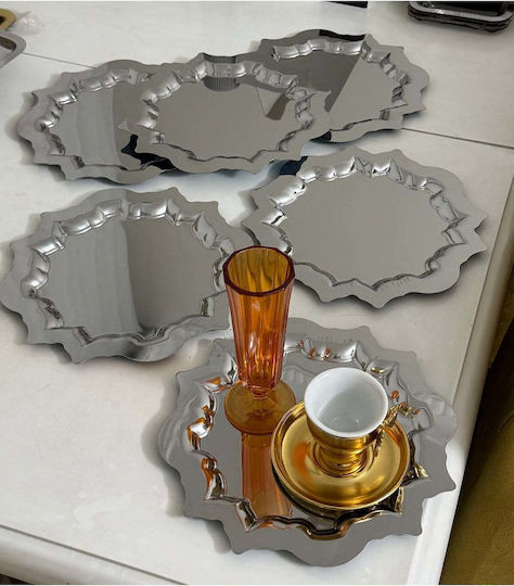 SteweHome Аноскидотос Сервиращ Диск 24x24см 6 Бройки