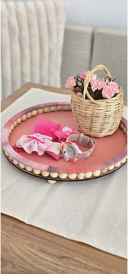 SteweHome Дървен Сервиращ Диск 25x20см