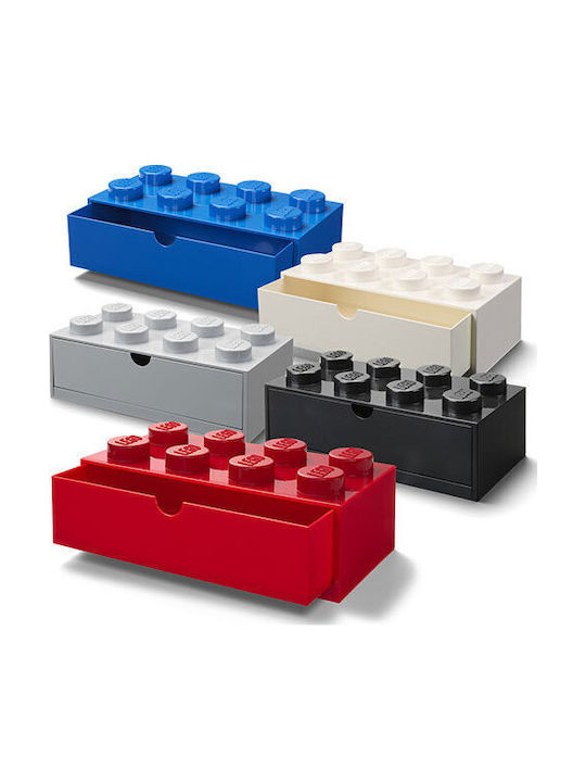 LEGO din Plastic Alb 31.6x11.3x15.8cm 1buc