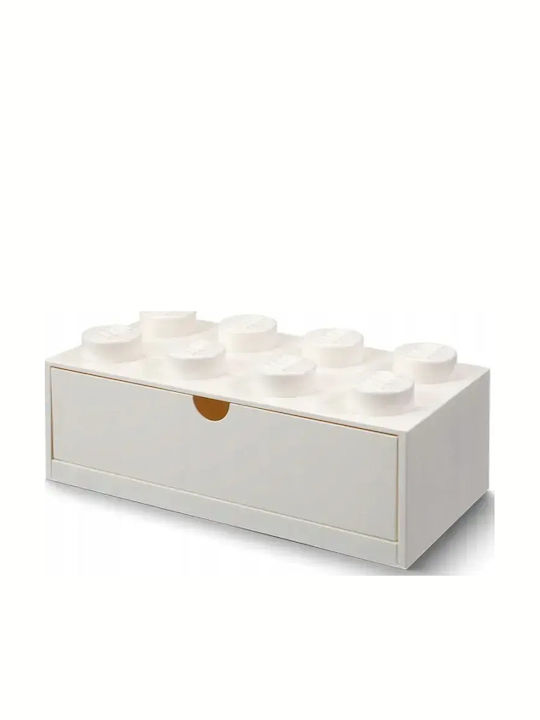 LEGO din Plastic Alb 31.6x11.3x15.8cm 1buc