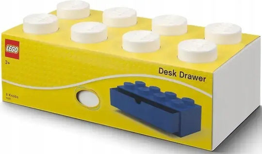 LEGO Children's Storage Box made of Plastic White 31.6x11.3x15.8cm 1pcs