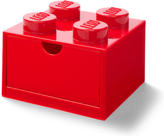LEGO Kinder Aufbewahrungsbox aus Kunststoff Mehrfarbig 3Stück