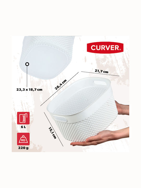 Curver Korb S 6l Weiß