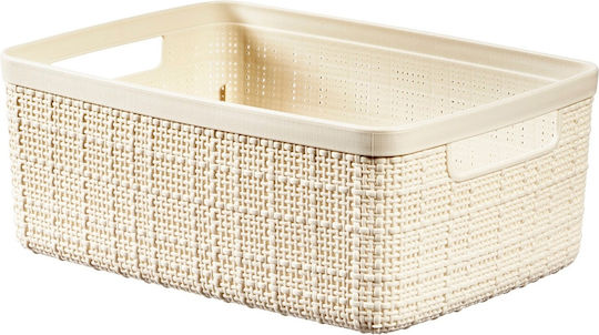 Curver Basket M 12l Cream