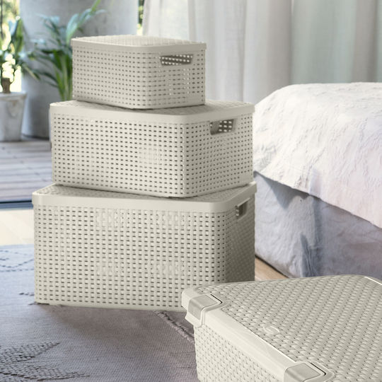 Curver Καλάθι Αποθήκευσης Rattan 18lt