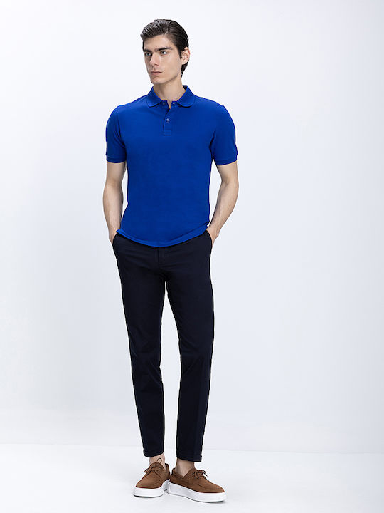 Vardas Polo Herrenblusen Blau