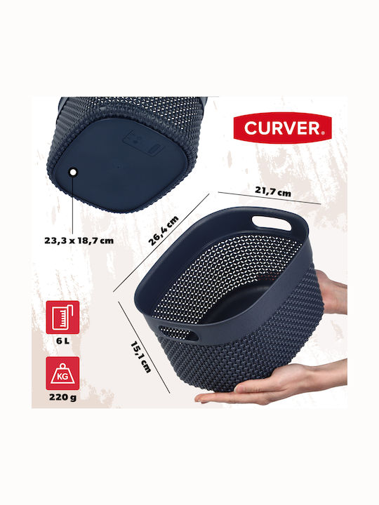 Grozs Filo S 6l 26.6x22x15cm Dark Blue
