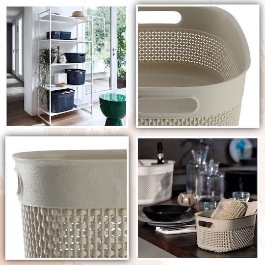 Grozs Filo M 12l 38x28,5x15cm Beige