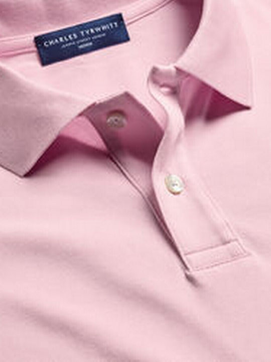 Polo Herrenbluse Rosa Helllicht