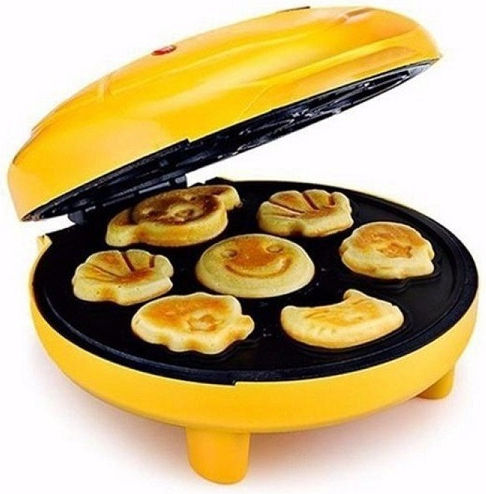 Mini Συσκευή για Βαφλάκια 1000W