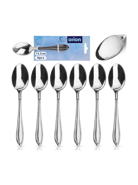 Orion Set Löffel Kaffee/Tee Inox Silber 6 Stück