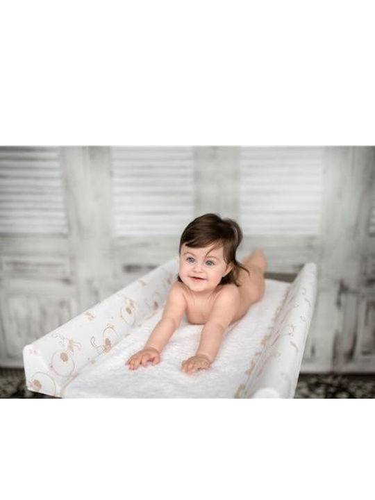 Lorelli Hard Changing Pad made of Fabric Beige 50x80cm