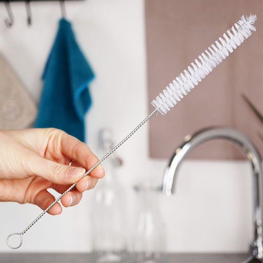 Orion Metallic Cleaning Brush with Handle