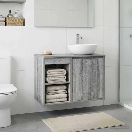vidaXL Bathroom Cabinet 30x41x50cm Sonoma