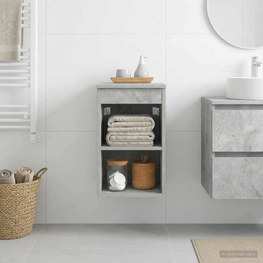 vidaXL Badezimmerschrank 30x41x50cm Graues