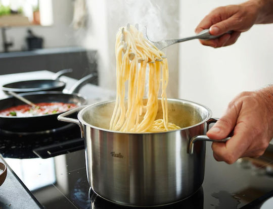 Fissler Βαθιά Κουτάλα Ζυμαρικών Τρυπητή Ανοξείδωτη Ασημί 35cm