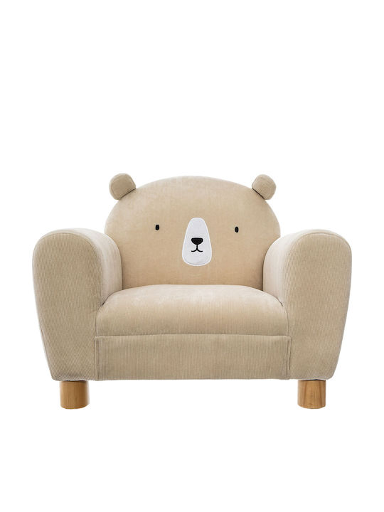 Детско Кресло Bear Екрю 51x42.5x44см