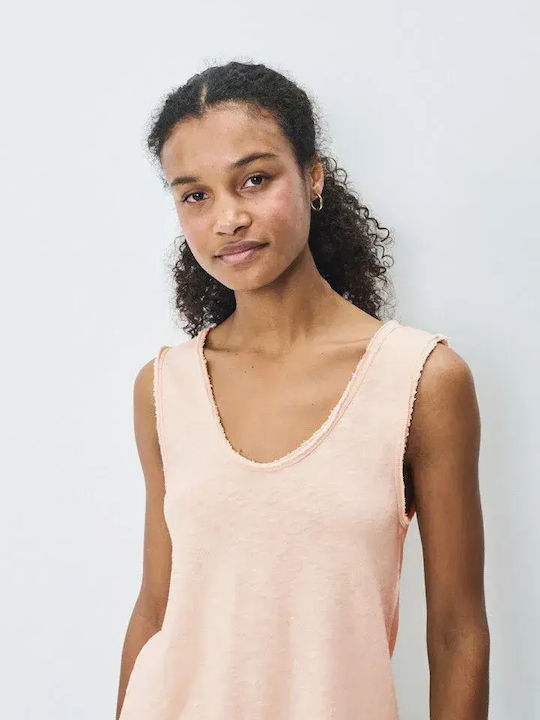 Women's Cotton Sleeveless Top Beige