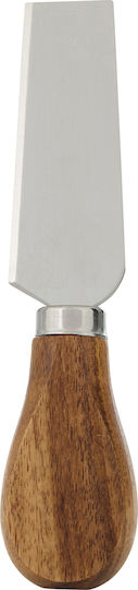 Acacia Cutting Board/3 Cheese Knives Glass Φ30cm