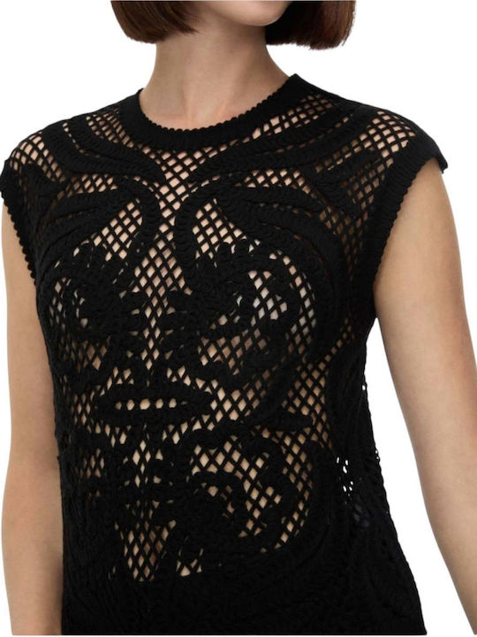 Damen Bluse Schwarz