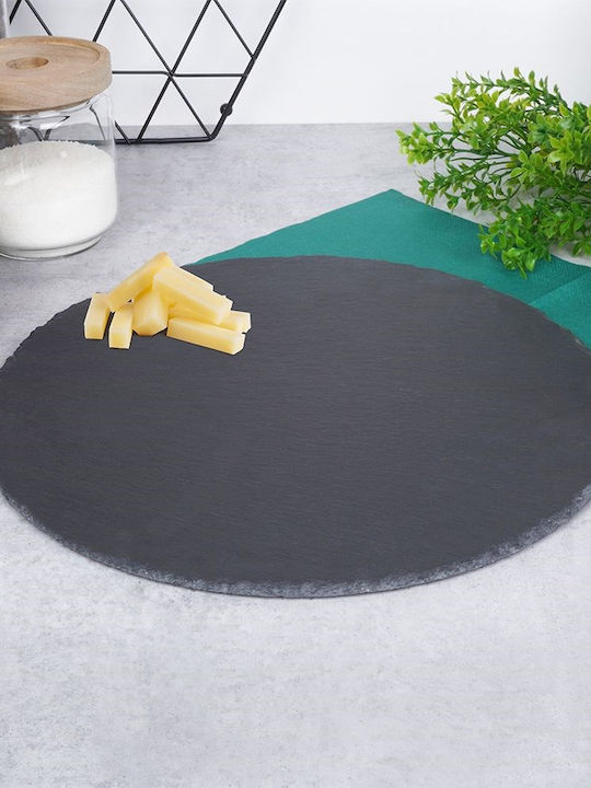JK Home Decoration Stone Cheese Serving Platter 30x30cm