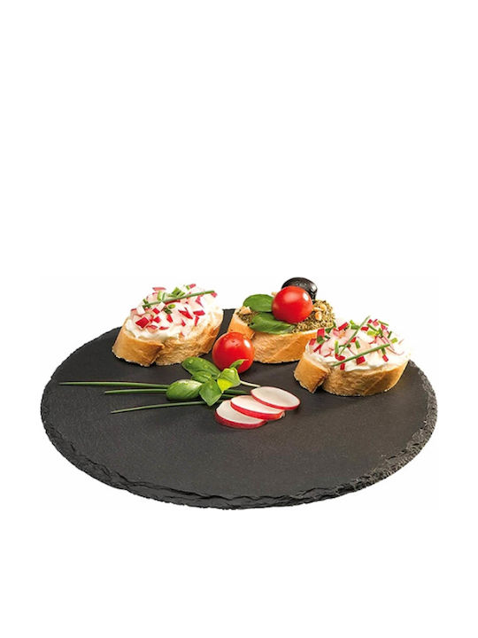 JK Home Decoration Stone Cheese Serving Platter 30x30cm