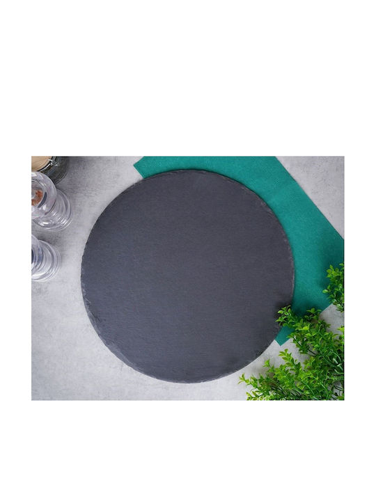 JK Home Decoration Stone Cheese Serving Platter 30x30cm