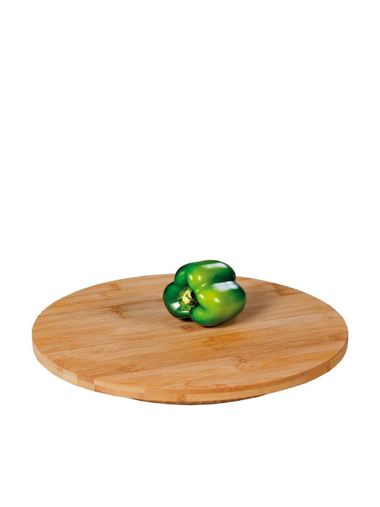 Kesper Πλατώ Ξύλινο Περιστρεφόμενο Bamboo Δ35cm Πλατώ Σερβιρίσματος Περιστρεφόμενο Ξύλινο 35x35εκ.